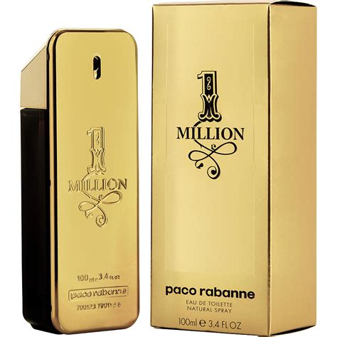 paco rabanne 1 million eau de toilette 3.4 oz